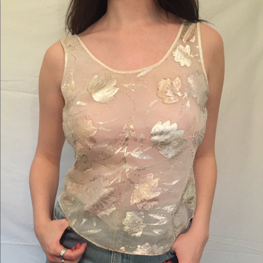 Gorgeous vintage tank top